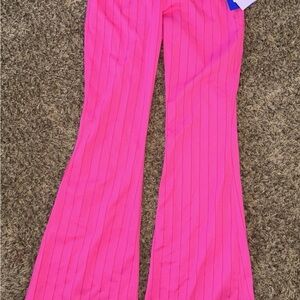 Pink Flared Pants